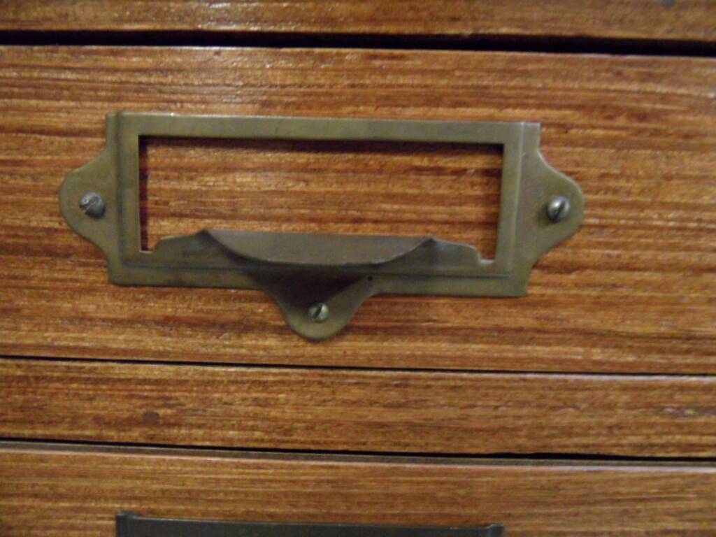 Vintage haberdashery cabinet