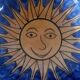 Hand Painted Moroccan Large Ceramic Blue Bowl