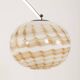 Italian mid century extra large arc lamp with Murano glass shade, 1970s