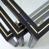 Pierre Vandel nesting tables 1970'