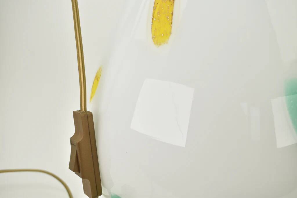 Large Murano glass table lamp by Dino Martens for Aureliano Toso, 1960s