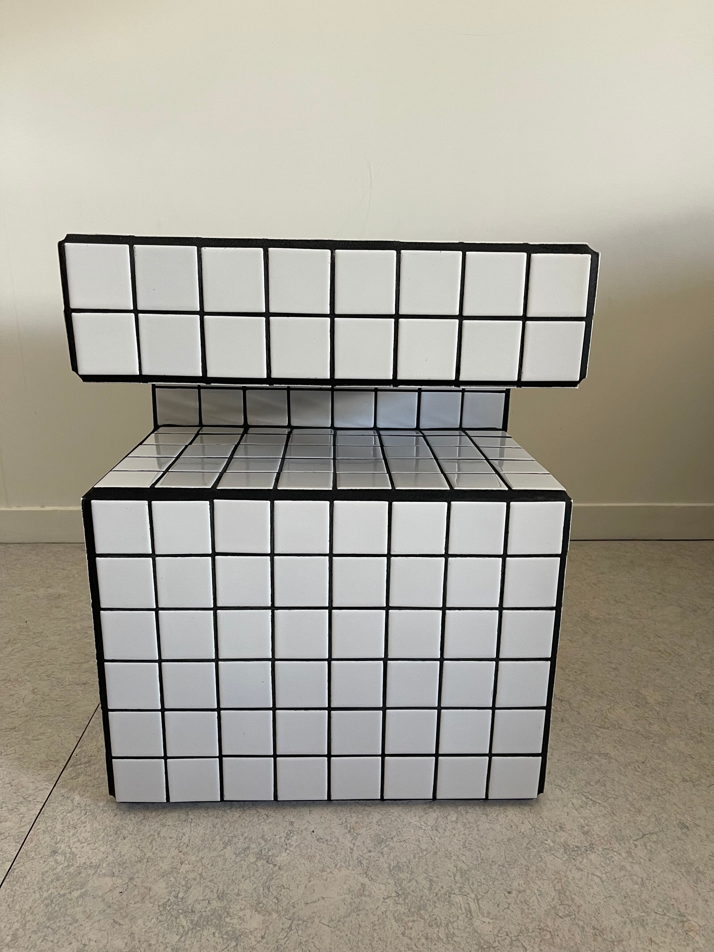 Ceramic bedside table