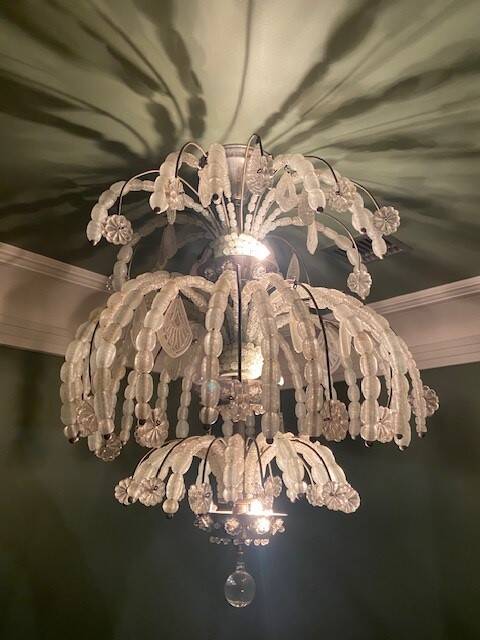waterfall chandelier
