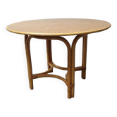 Table basse en rotin