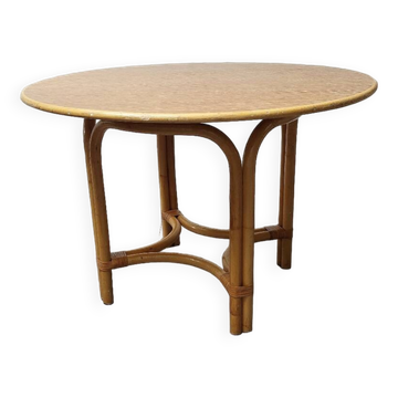 Rattan coffee table