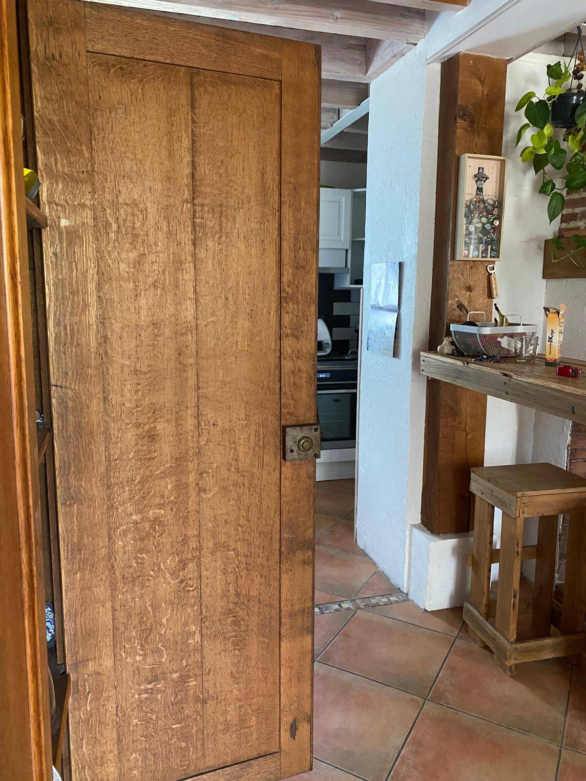 Louis Philippe XIX century linen cupboard