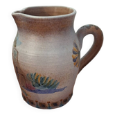 Terracotta pitcher by Robert Mahéo