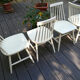 Suite de 4 chaises Tellus d'Ikea, années 60