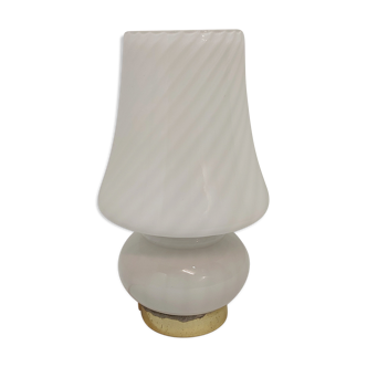 Table lamp "mushroom" of Murano glass. Italy, 1970s.