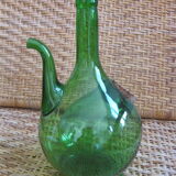 Blown glass carafe with spout