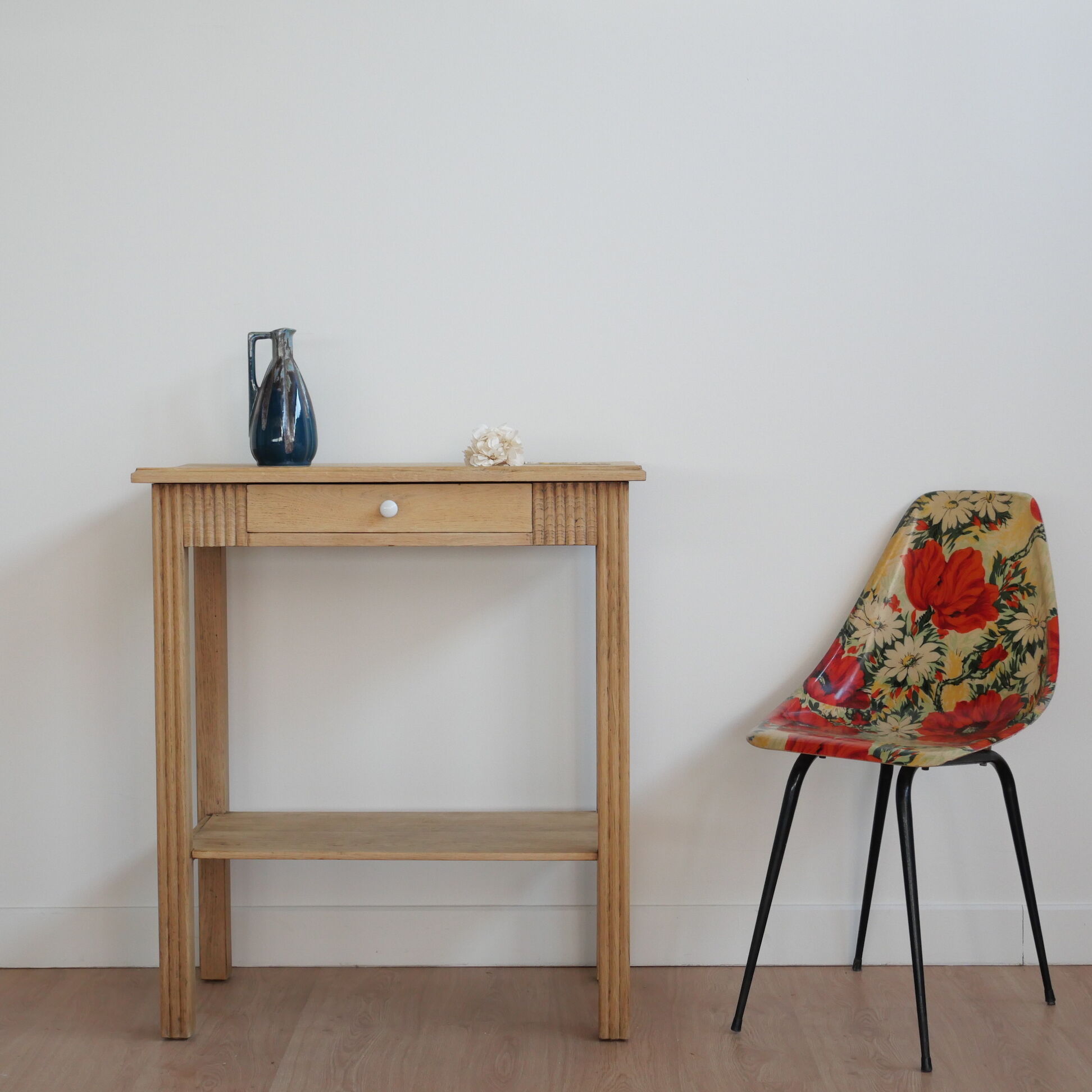 Old oak console