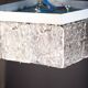 Large Vintage J.T. Kalmar Glass Flush Mount - 1960s Austrian Ceiling Light