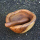 Rustic olive wood mortar