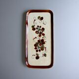 Cake dish from the 70s, ceramics from the Black Forest, Schramberg factory