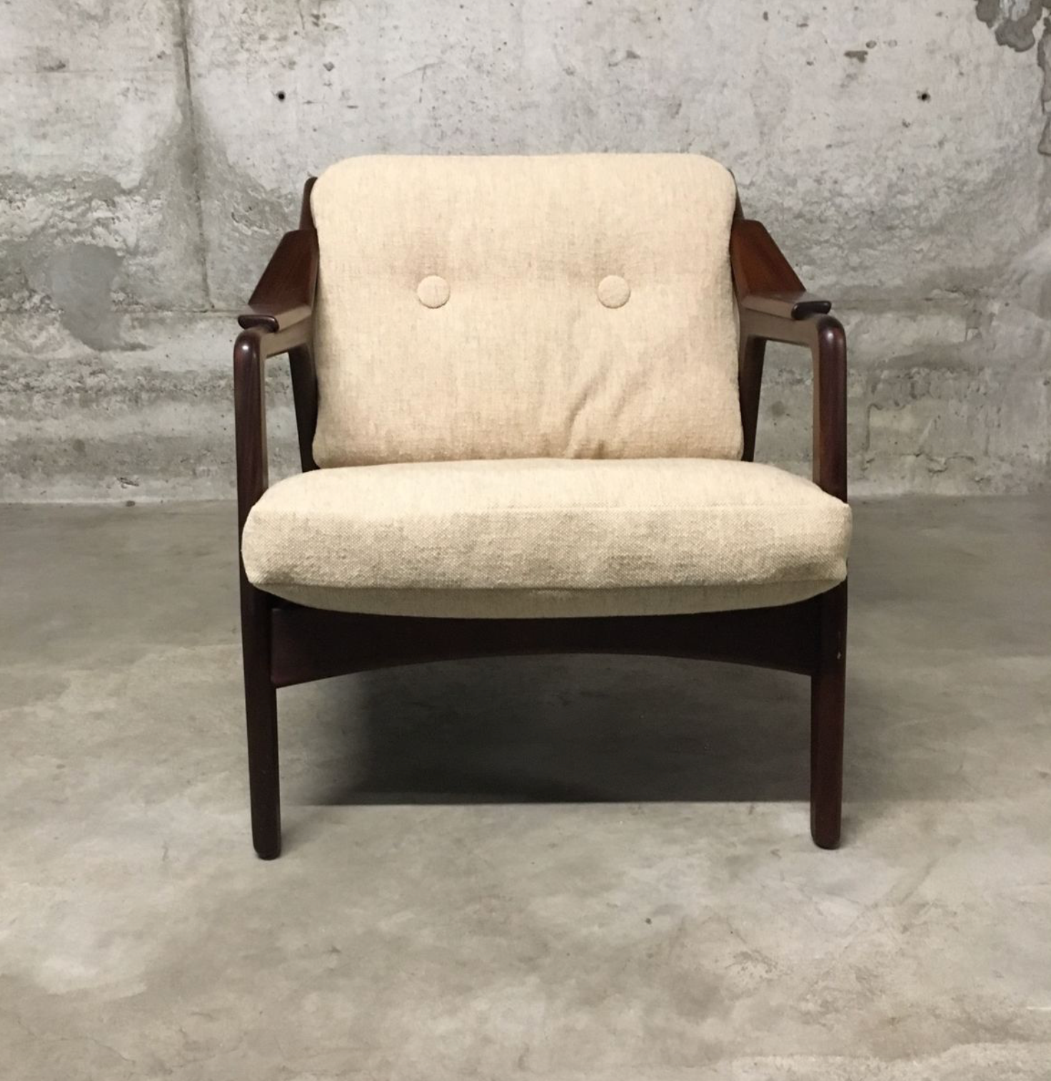 Danish Lounge Chair by Bernhard Pedersen for Randers Møbelfabrik, 1960s