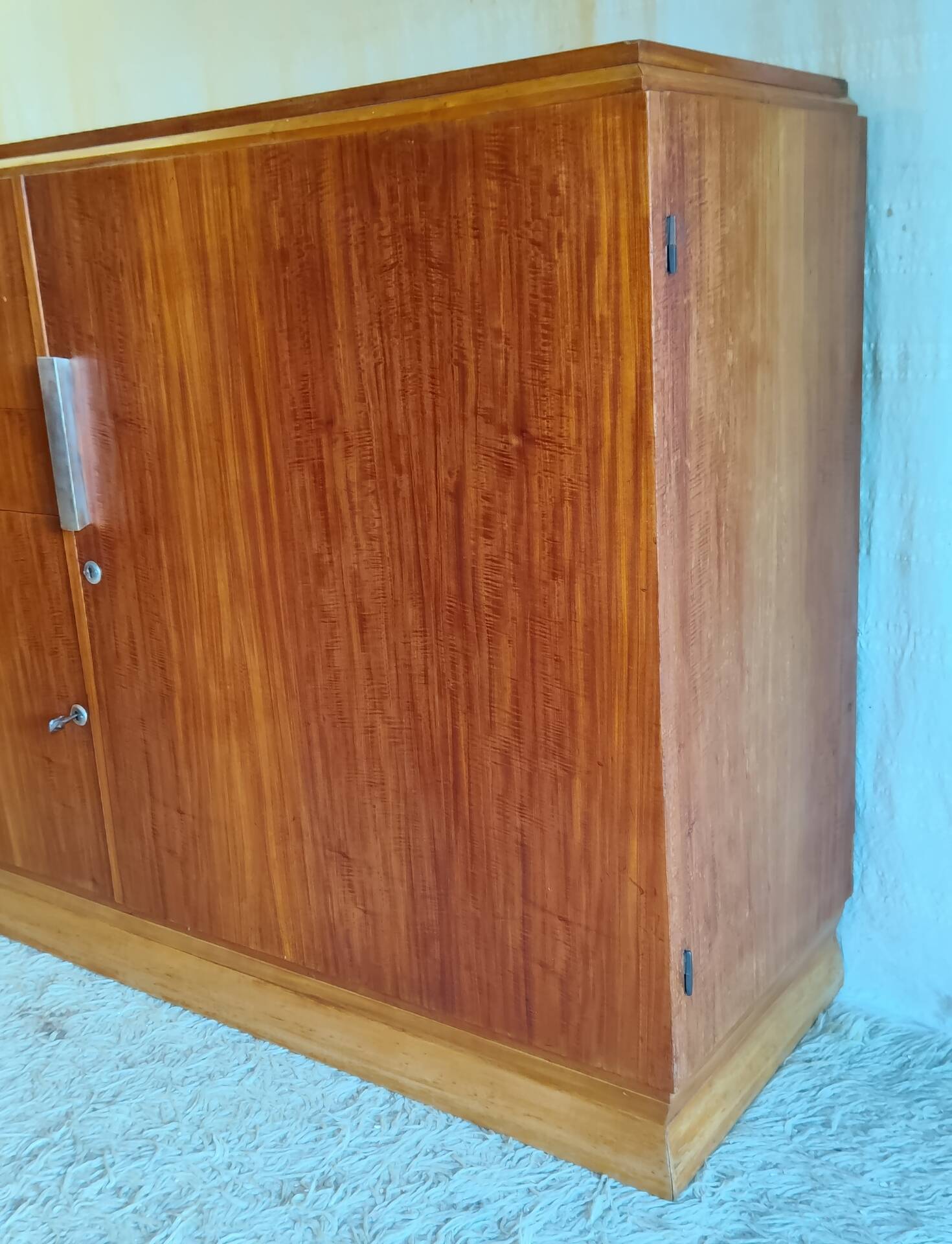 Buffet Art-déco en teck - années 30/40