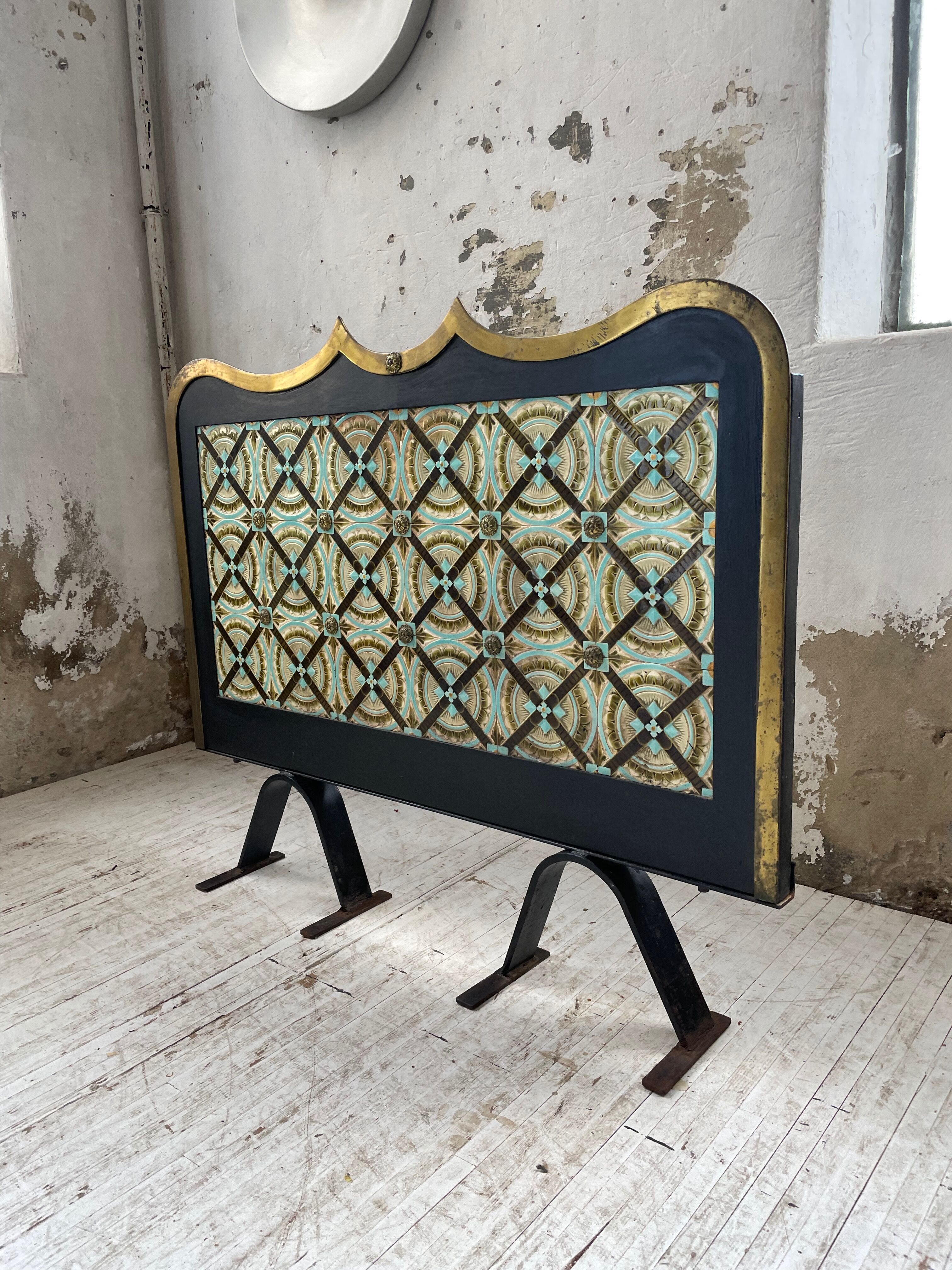 Firewall cast iron and ceramics 50s