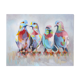 Painting of doves. Picture of doves. Doves in oil.