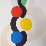 Sonia Delaunay : Rythme et Danse - Lithographie signée
