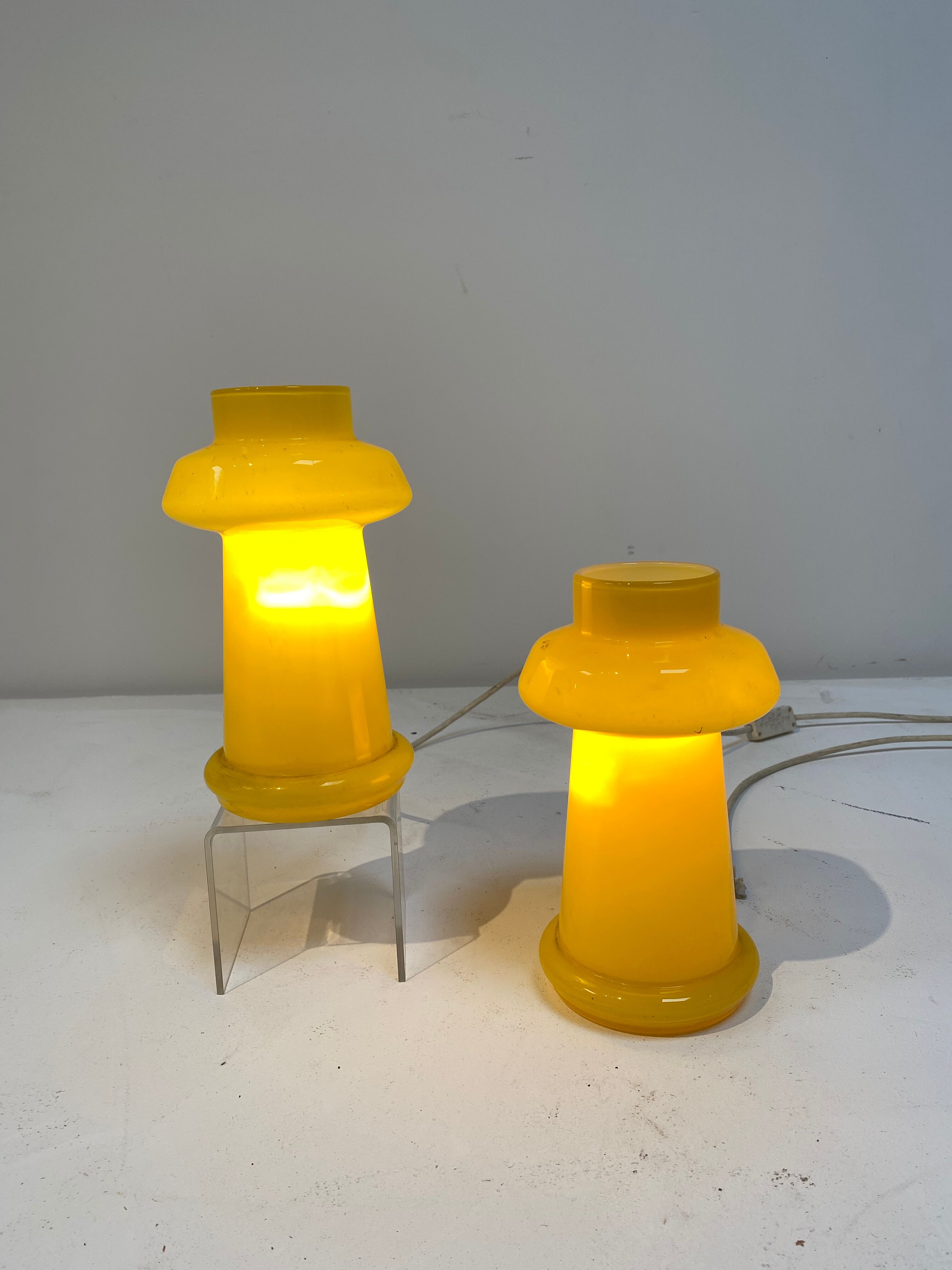 Pair of Italian lamps