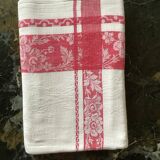 Nappe vintage en coton dimension : hauteur - 205 cm - largeur -160 cm-