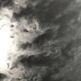 Rosine nusimovici, untitled (cloud ii), c 1980. black and white silver print