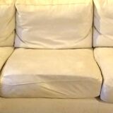 Roche Bobois 3-seater leather sofa