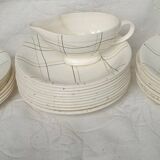 Vintage Salins service – Sortilège model – 1960s–70s –