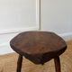 Paire de tabourets brutalistes 1950