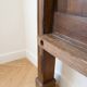 Antique double bed in solid wood