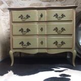 Chest of drawer Louis XV style crossbow