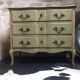 Chest of drawer Louis XV style crossbow