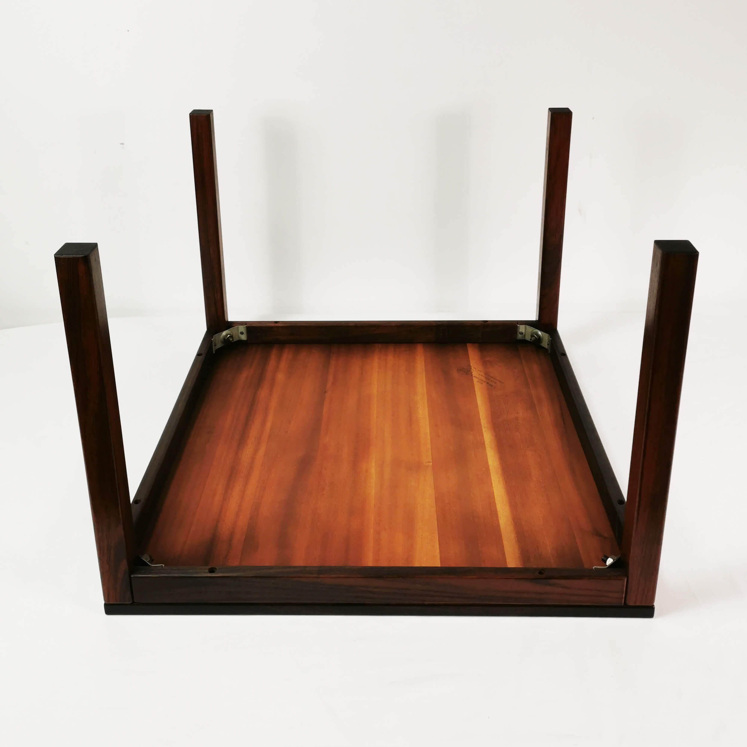 Mahogany Coffee Table, Vejle Stole, Denmark, 1970s