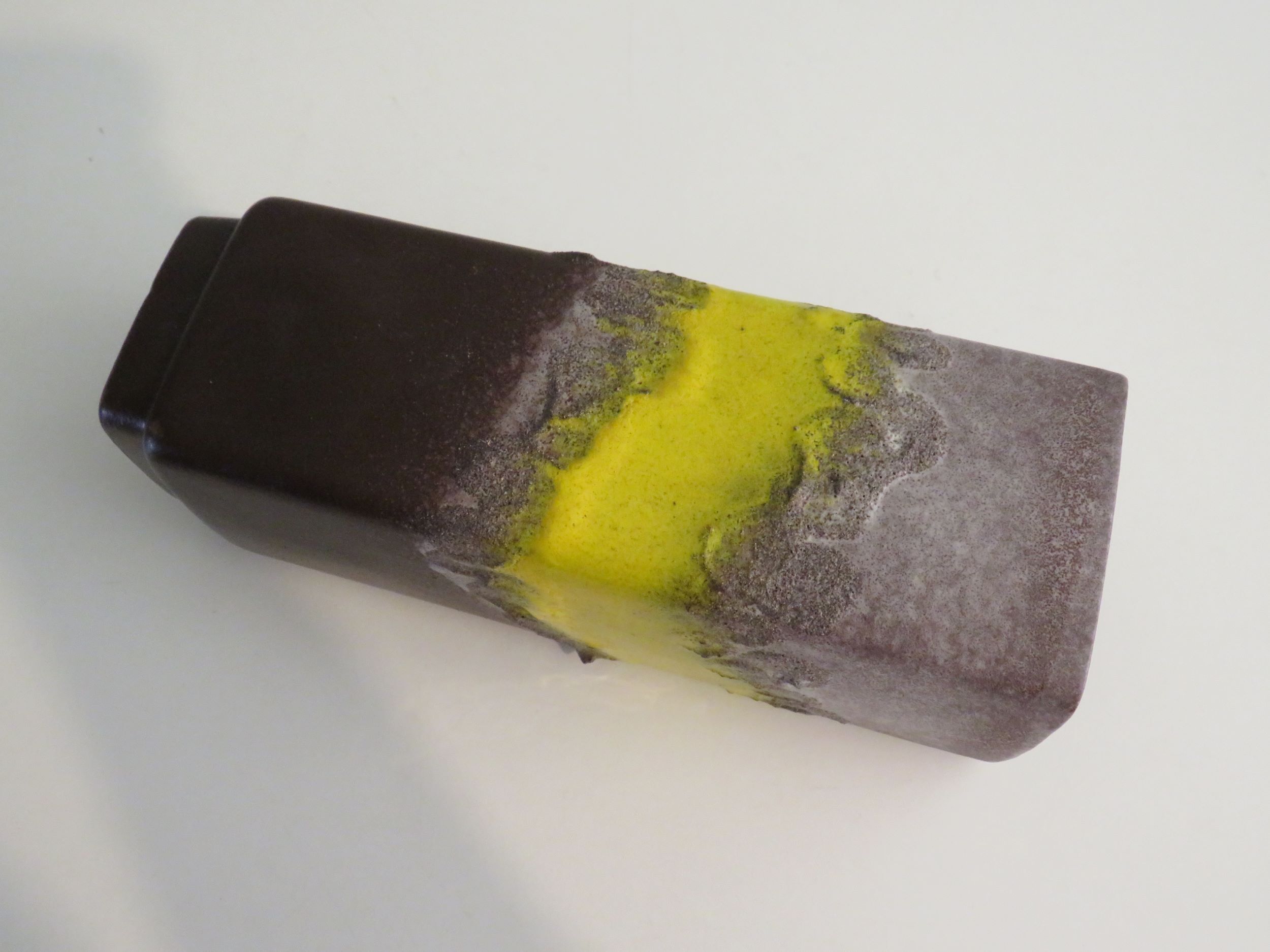 Fat Lava Strelha Ceramic Vase, GDR 1970