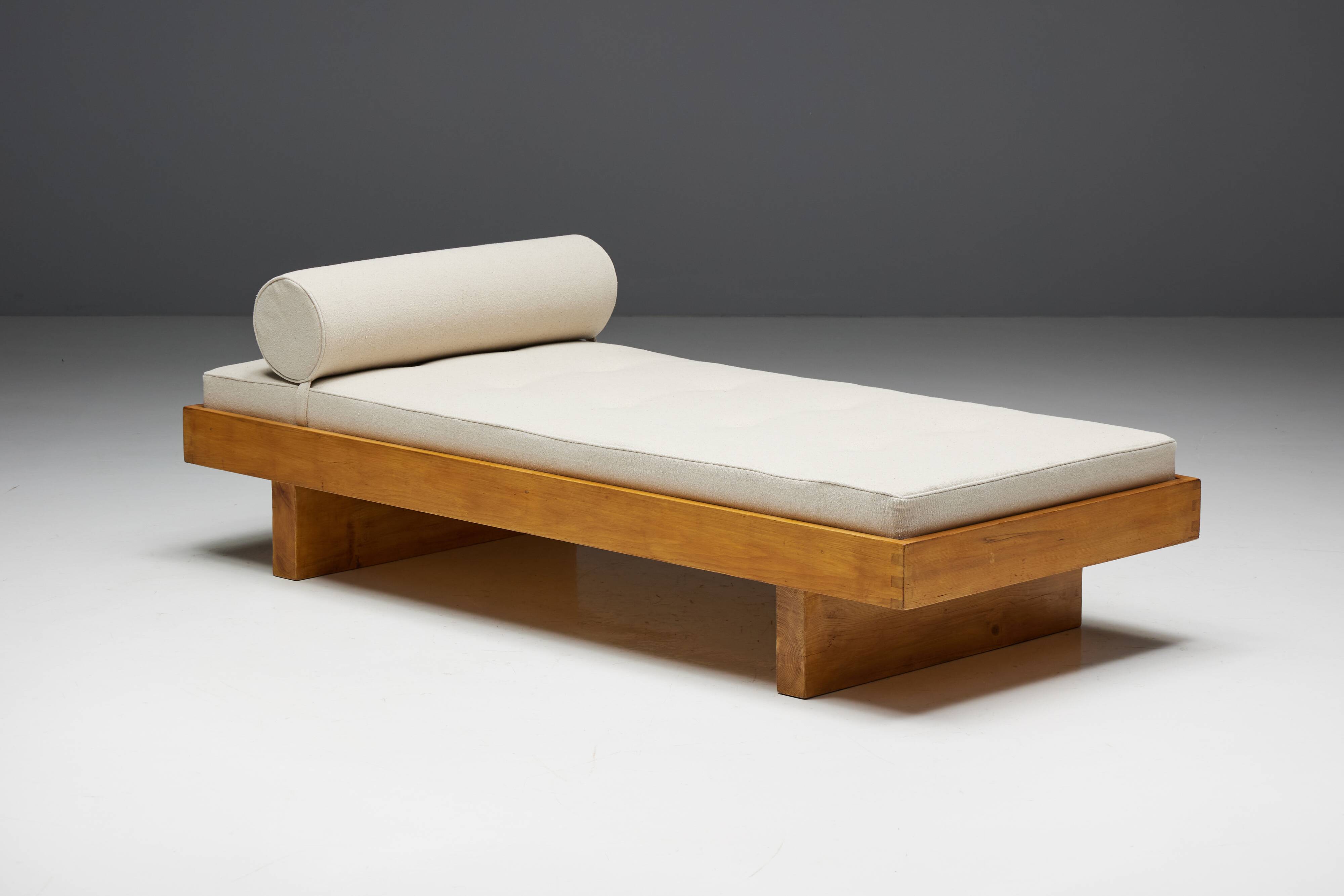 Daybed by Charlotte Perriand for Méribel Les Allues, France, 1960s