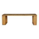Vintage Scandinavian Solid Pine Bench. 1960s