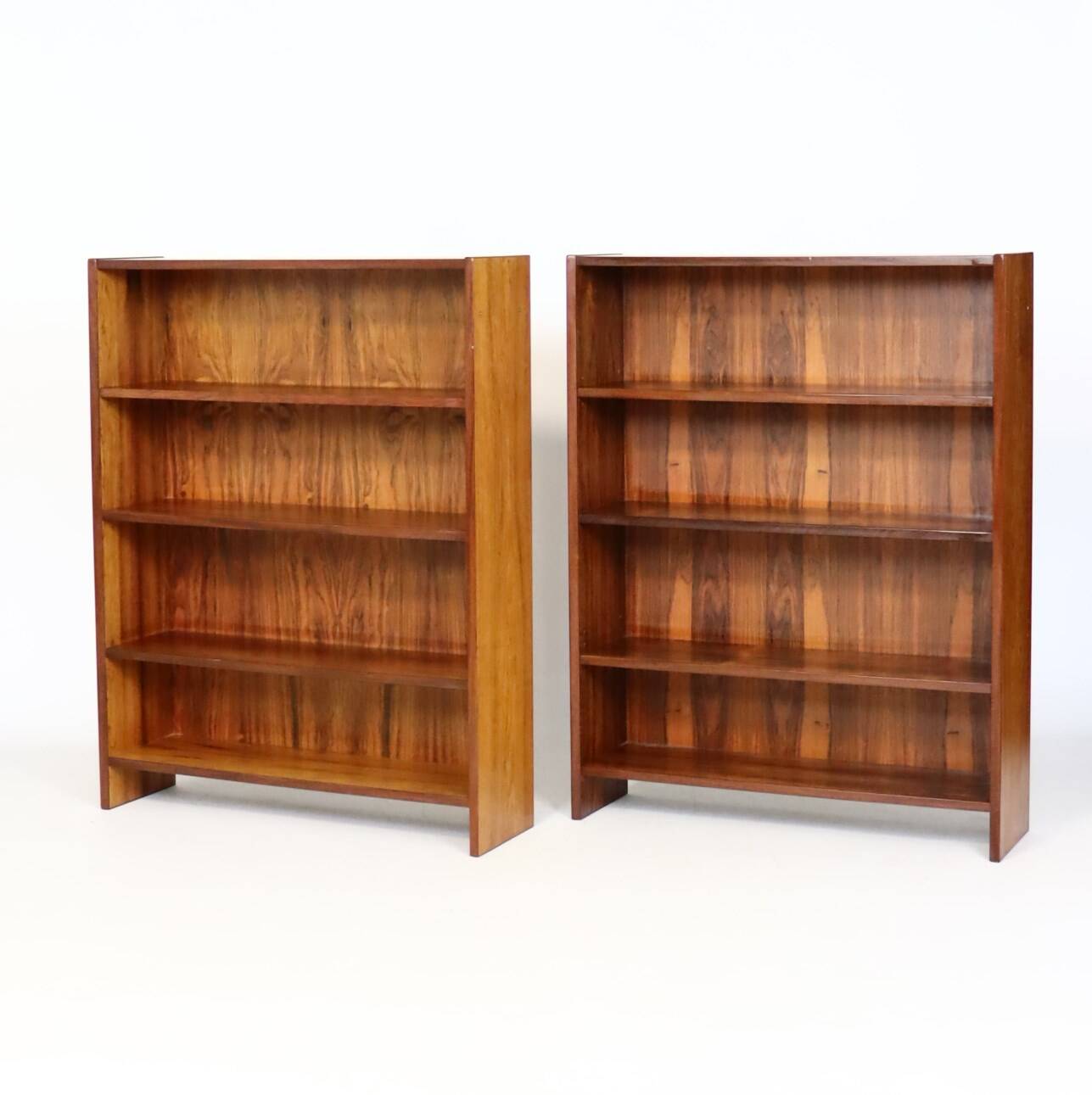 Pair of rosewood shelves from the 60s