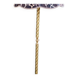 Bronze and brass floor lamp Italy 50
