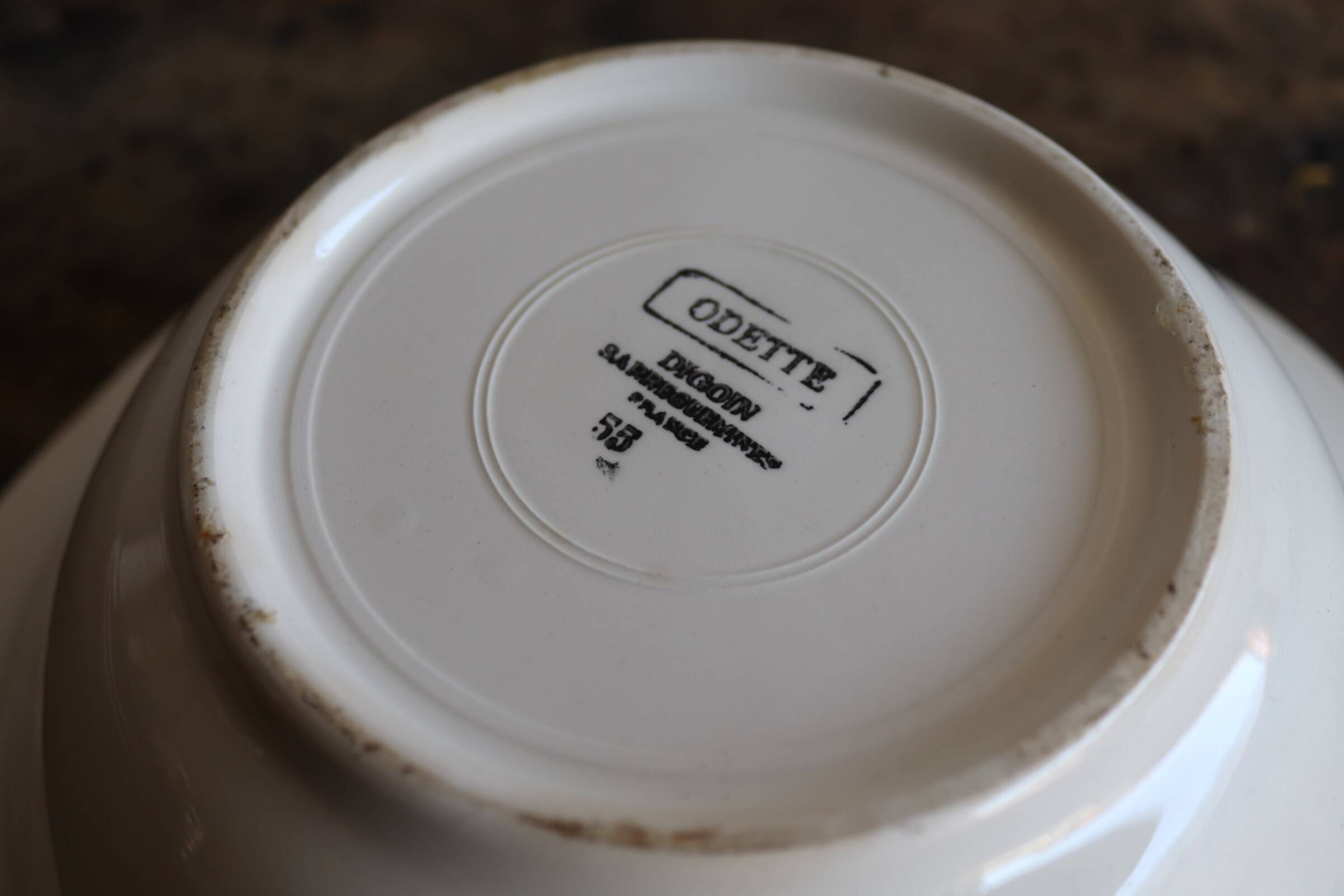 Saladier digoin Odette