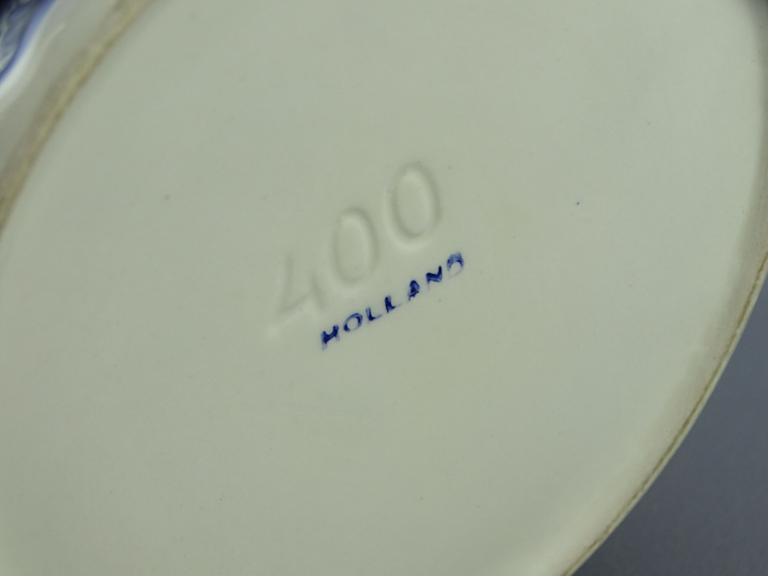 Potiche Delft earthenware vase in Holland