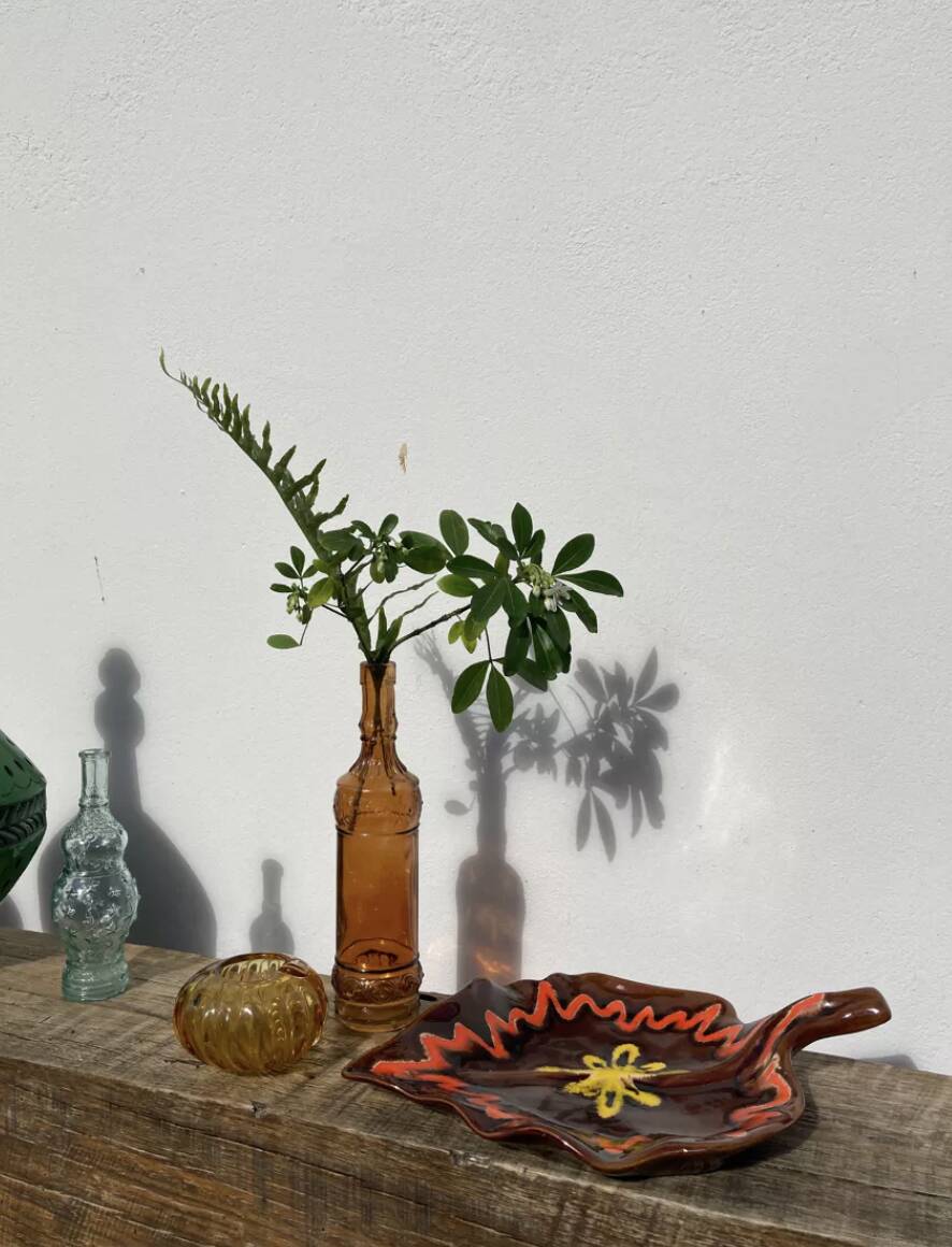 Vallauris leaf dish
