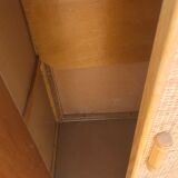 Vintage rattan shelf