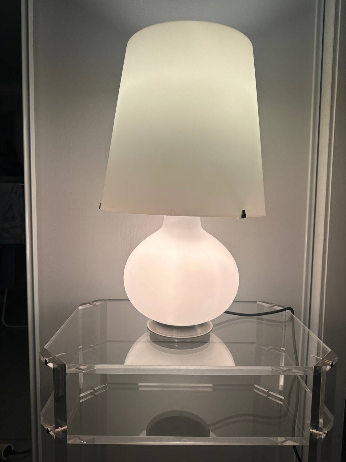 Lampe Fontana Arte par Max Ingrand