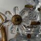 Pair of parrot crystal or parakeet wall sconces Maison Baguès 1950