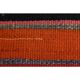 Vintage Turkish Oushak Handmade Wool Cotton Brown Runner Rug 79x337