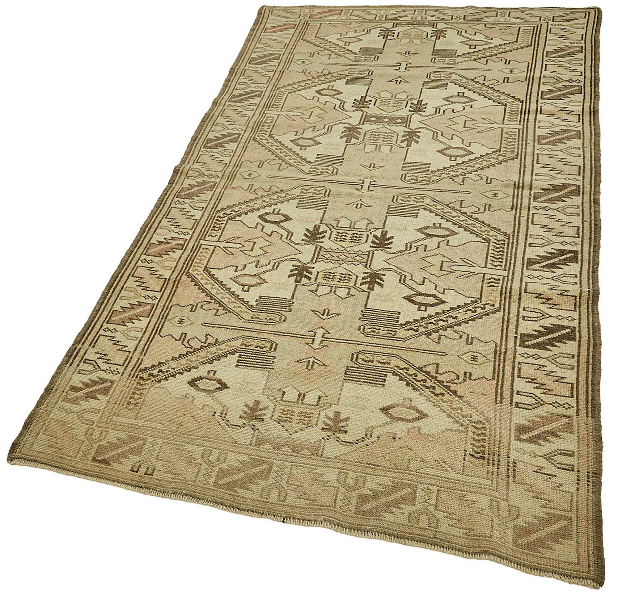 Turkish Vintage Anatolian Rug 107 cm x 190 cm