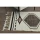 1970s Vintage Turkish Hand-Knotted Wool Cotton Beige Runner Rug 81x388