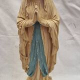 Virgin Mary in solid plaster
