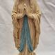 Virgin Mary in solid plaster