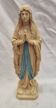 Virgin Mary in solid plaster
